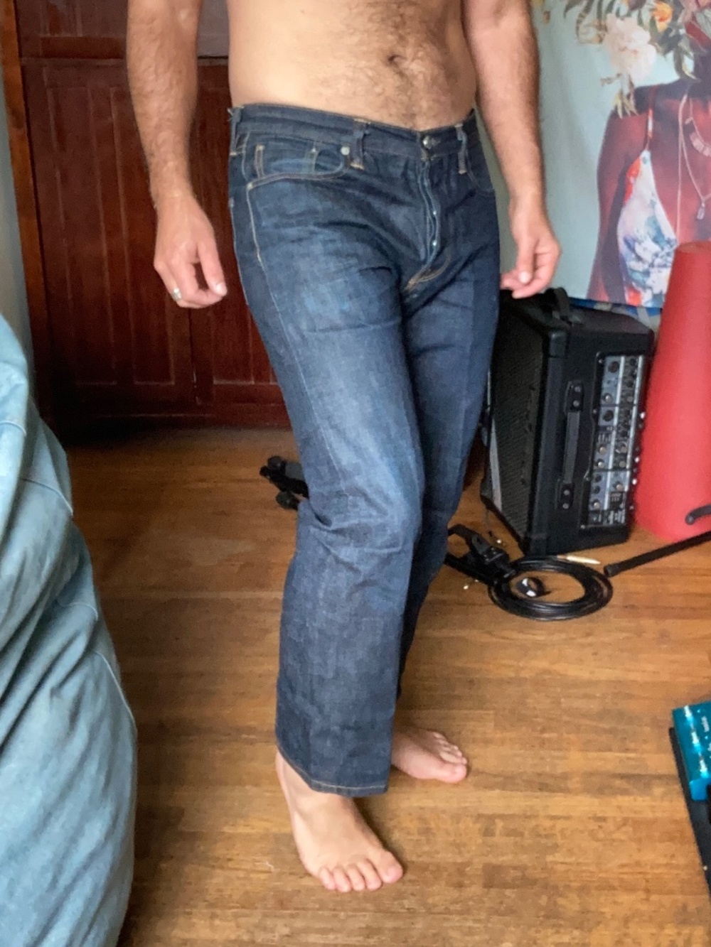 Simon Miller Raw Denim Jeans